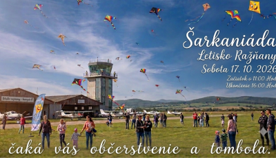 Šarkaniáda 2026 na letisku v Ražňanoch